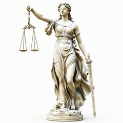 Obraz premium statue of justice