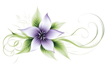 Obraz premium Floral abstraction for design.