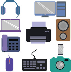 Electronic illustration Set