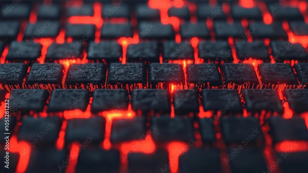 Aufkleber encrypted breach visualized as a shattering firewall with complex code fractals cyber warfare encryp