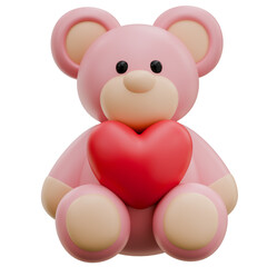 Valentine Day - Teddy Bear Doll