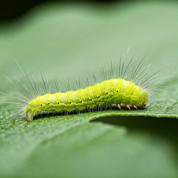 caterpillar on a leaf
