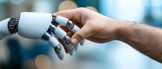 Businessman collaborating with an chatbot virtual interface generating automated and intelligent information through advanced smart technology for digital communication and business solutions