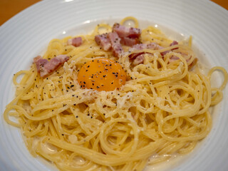 美味しそうなカルボナーラ