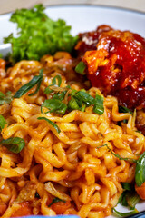 samyang, korean food