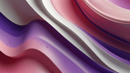 Fototapeta premium 3D abstract liquid shapes wavy background