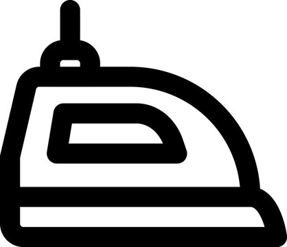 UI iron Vector Icon Illustration. Line Style