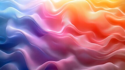 Fototapeta premium Colorful Waves in Fluid Motion Background