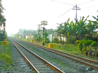 Fototapeta premium railroad tracks