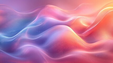 Obraz premium Vibrant Colorful Wave Background for Creative Projects