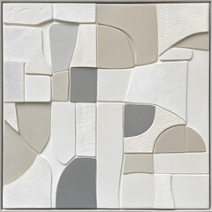 Geometric and Organic Doodle Tile and Carpet Designs with White Borders | Hand-drawn, Abstract, Floral, and Symmetrical Patterns in Soft Pastel and Earth Tones