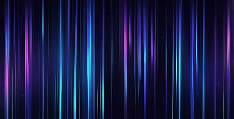 Modern and futuristic Abstract geometric fantasy glow multi coloured neon lines on dark black background