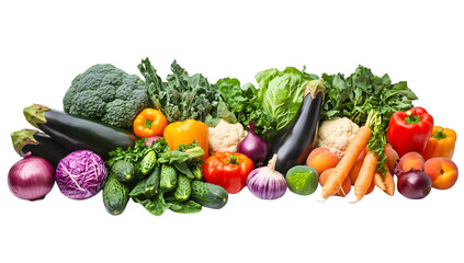 vegetables isolated
