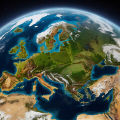 Fototapeta premium Planet Earth - Europe