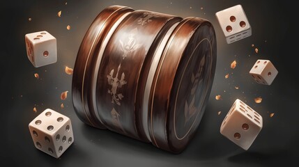 A vibrant banner promotes attractive discounts on board games, enticing customers as they browse options at a local store during the autumn sales event