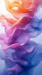 Obraz premium Calming Abstract Wave Patterns in Minimalistic Style
