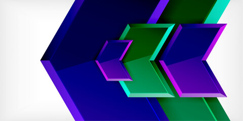 Technology dynamic arrow geometric background. Vector Illustration For Wallpaper, Banner, Background, Card, Book Illustration, landing page