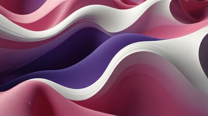3D abstract liquid shapes wavy background