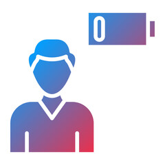 Exhausted Icon Style