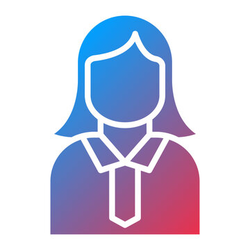recommend clip art: Client Female Icon Style