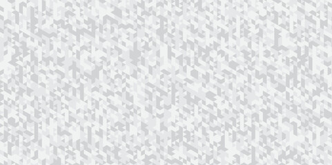 Geometric Abstract white or gray background. seamless triangular origami grayscale mosaic and low polygon triangle texture banner wallpaper.