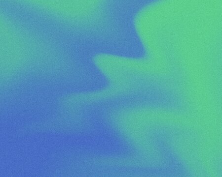 Green and blue gradient background vivid blur wavy dusty grainy texture poster layout web banner
