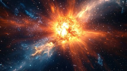 Cosmic Explosion in the Starry Depths