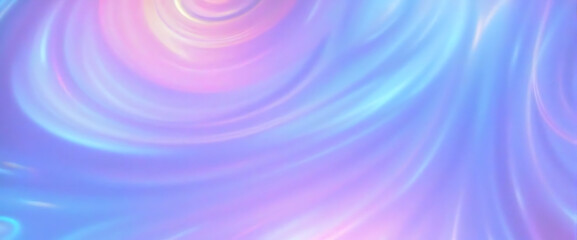 Fototapeta premium Iridescent swirling abstract background with pastel colors