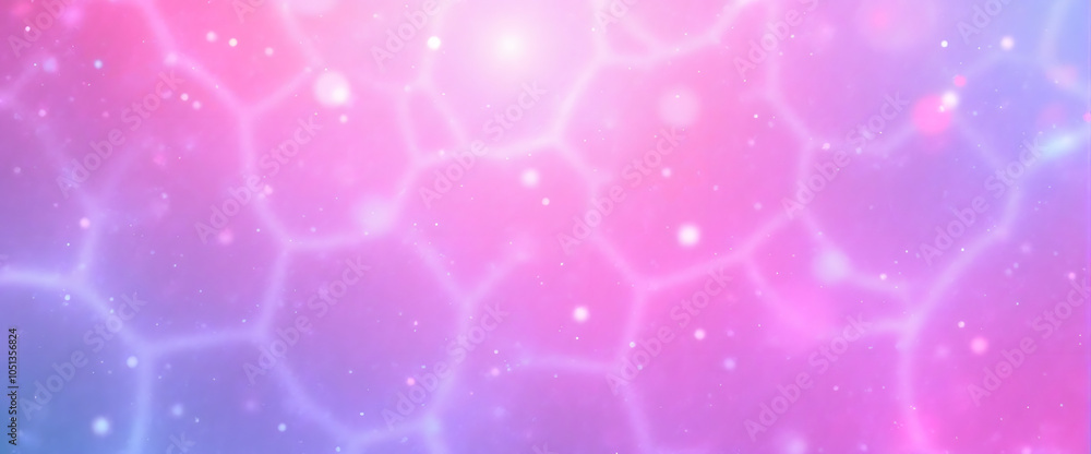 Poster abstract pastel gradient with geometric patterns and light effects
