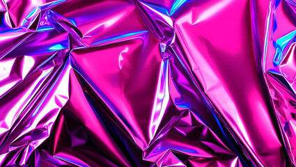 a foil with a blue and red foil wrapper