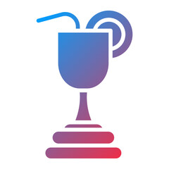 Obraz premium Goblet Icon Style