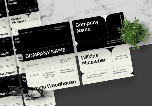 Black And White BusinessCard