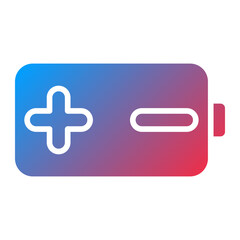 Obraz premium Small Battery Icon Style