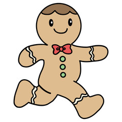 Ginger bread in chrismas theme