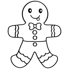 Ginger bread in chrismas theme