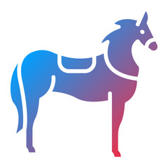 Obraz premium Horse Icon Style
