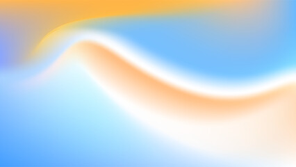 ABSTRACT BLUE ORANGE GRADIENT MESH BACKGROUND SMOOTH LIQUID COLORFUL BLURRED DESIGN VECTOR TEMPLATE GOOD FOR MODERN WEBSITE, WALLPAPER, COVER DESIGN 