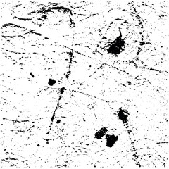 Grunge Dust and Scratches Texture. Worn overlay Distressed background. Black and White Dirty wall Surface