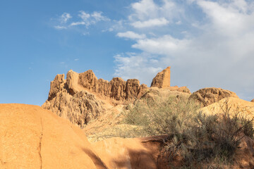 Fototapeta premium Amazing sandstone formations in the fairy tale canyon