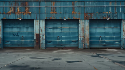 old abandoned factory