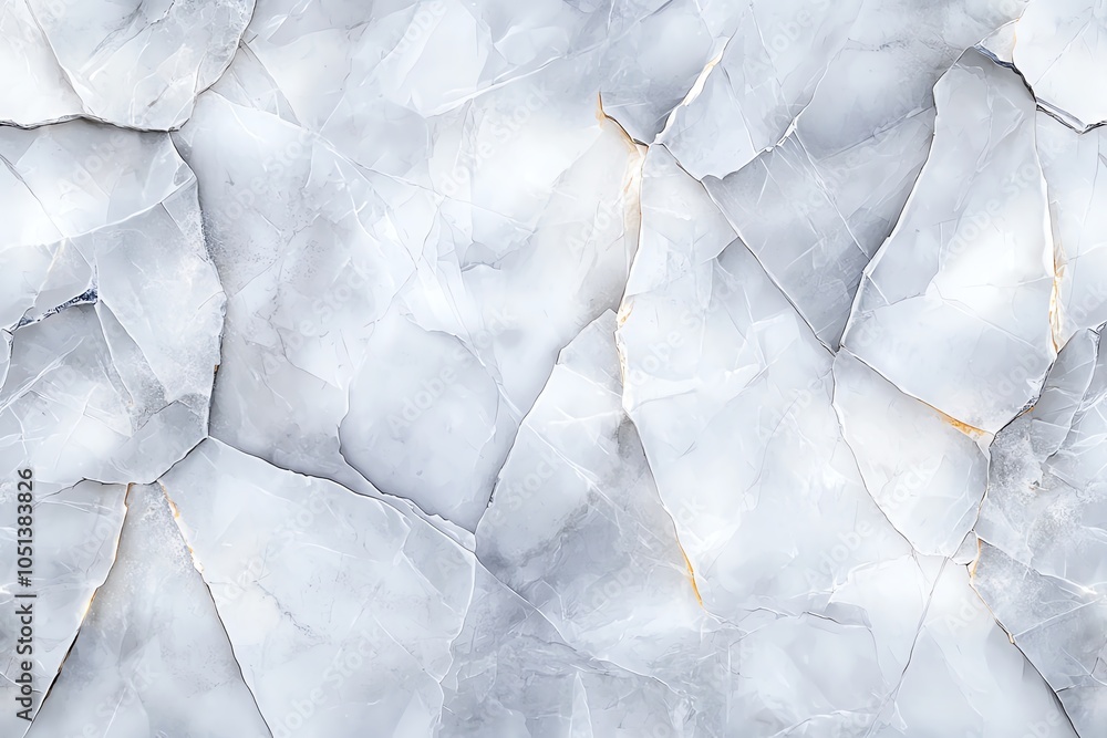 Poster abstract marble texture with cracked patterns and soft gray hues, perfect for backgrounds and design