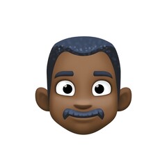 Fototapeta premium Man with Moustache 