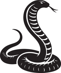 black and white rattlesnake