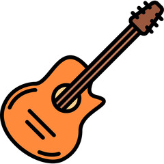 Fototapeta premium Acoustic Guitar icon