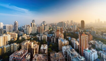 Fototapeta premium Mumbai city, India. Mumbai cityscape