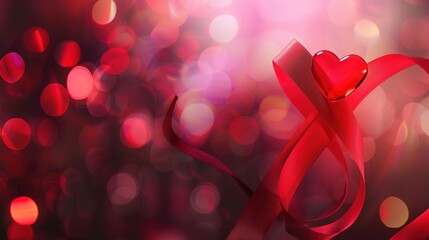 World AIDS Day Background Concept - a meaningful and important visual. The World AIDS Day background concept presents a poignant and significant awareness-raising scene.