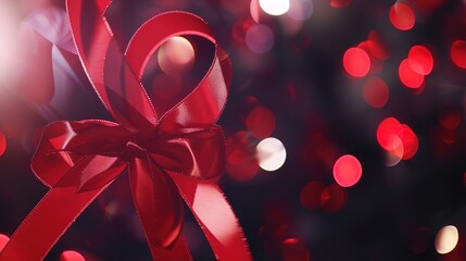 World AIDS Day Background Concept - a meaningful and important visual. The World AIDS Day background concept presents a poignant and significant awareness-raising scene.