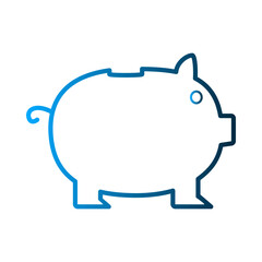 Piggy Bank icon template