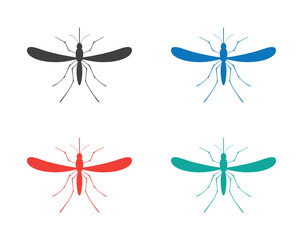 mosquito fly insect icon