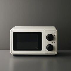 Minimalist Microwave Design by Dieter Rams with Timeless Simplicity